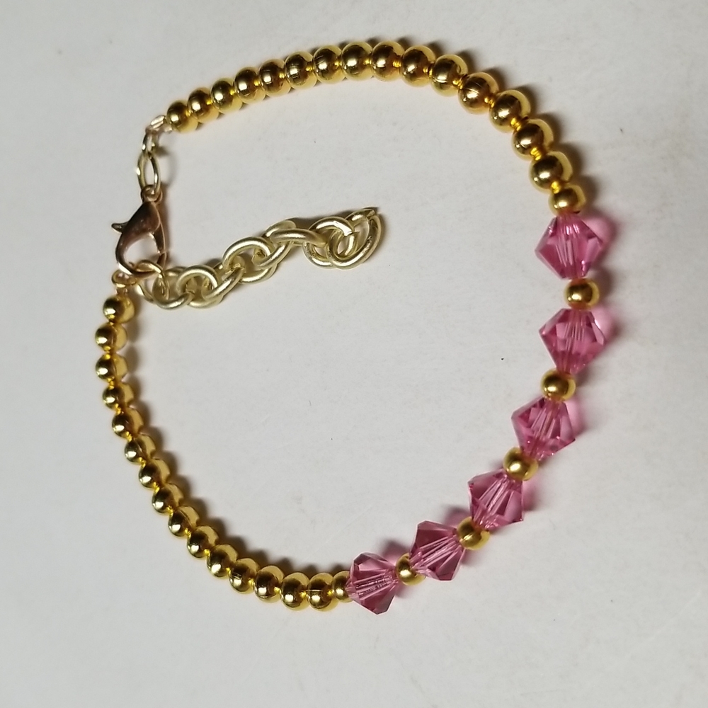 October birthstone bracelet